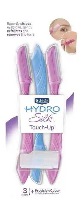 BIG W Schick Hydro Silk Touch Up Disposable Razors 3 Pack offer