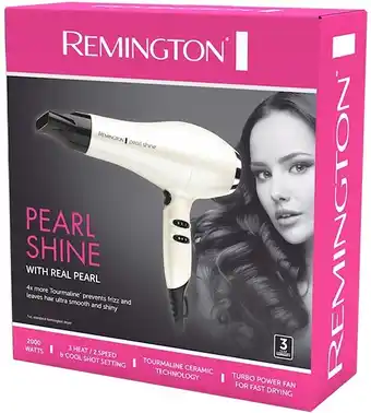 BIG W Remington Pearl Shine Hair Dryer offer