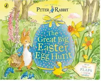 BIG W Peter Rabbit Great Big Easter Egg Hunt: A Lift-the-Flap Storybook offer