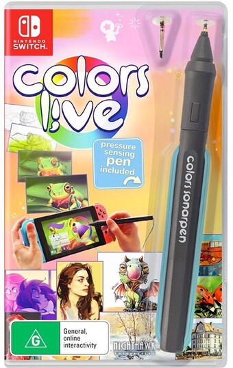 BIG W Nintendo Switch Colors Live offer