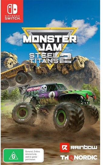 BIG W Nintendo Switch Monster Jam Steel Titans 2 offer