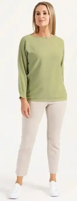 Myer Regatta 3/4 Sleeve Jumper offer
