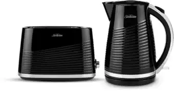 Myer Sunbeam Curve All Sorts Kettle and Toaster Combination Pack offer