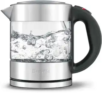 Myer Breville the Compact Kettle in Clear offer