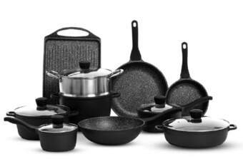 Myer The Cooks Collective 10pc Classic Cookware Set offer