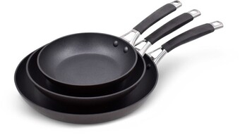 Myer The Cooks Collective Frypan Triple Pack 20, 24 and 30cm offer