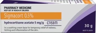 Pharmacy Best Buys Sigmacort 0.5% Cream 30g offer