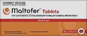 Pharmacy Best Buys Maltofer 100mg 30 Tablets offer