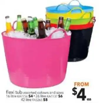 Cheap as Chips Flexi Tub FA5265 offer
