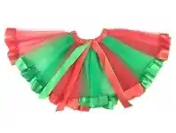 The Party People Shop Tutu - Adult, Red & Green offer
