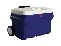 BCF Willow Wheeled Cooler 50L Sturdy Blue offer