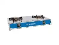 BCF Companion 2 Burner LPG Stove Portable Aluminium Silver offer