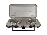 BCF Coleman Adjustable Fyreknight Hyperflame LPG Stove Heavy Duty Silver @ Club BCF offer