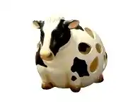 LivingStyles Moo Polyresin Solar Garden Light offer