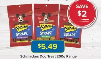 Schmackos Dog Treats 200g Range