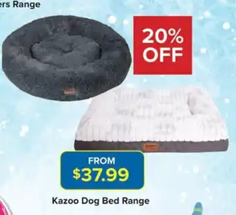 PetO Kazoo Dog Bed Range offer