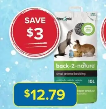 Back 2 Nature Small Animal Bedding Range 10L