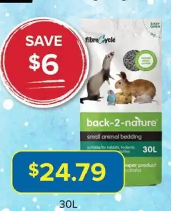 Back 2 Nature Small Animal Bedding Range 30L