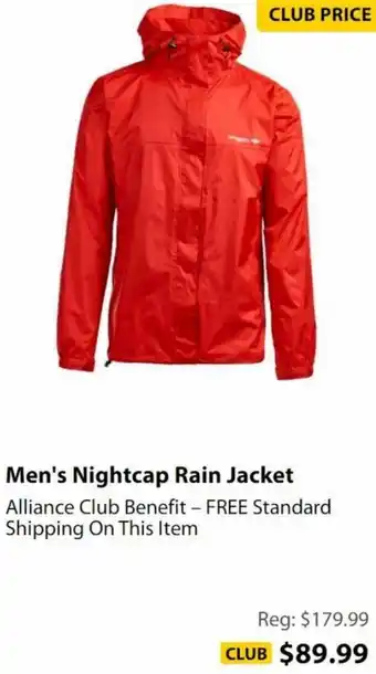 Men's Nightcap Rain Jacket