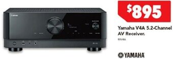 Harvey Norman Yamaha V4A 5.2-Channel AV Receiver offer
