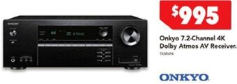 Harvey Norman Onkyo 7.2-Channel 4K Dolby Atmos AV Receiver offer