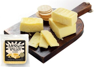 IGA Xpress Mersey Valley Vintage Cheddar Cheese 235g Selected Varieties offer