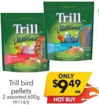 Trill Bird Pellets