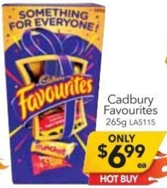 Cadbury Favourites 265g