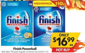 Cheap as Chips Finish Powerball offer
