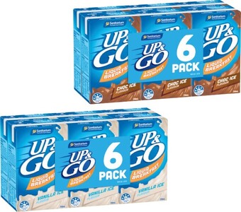 Coles Sanitarium Up&Go Liquid Breakfast 6x250mL offer