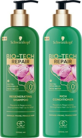 Coles Schwarzkopf Bio-Tech Shampoo or Conditioner 500mL offer