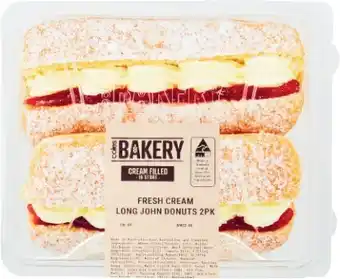 Coles Coles Bakery Long John 2 Pack offer