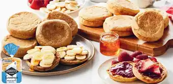 Coles Abbotts Village Sourdough Muffins 268g offer