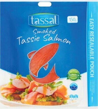 Coles Tassal Sliced Smoked Salmon 150g offer
