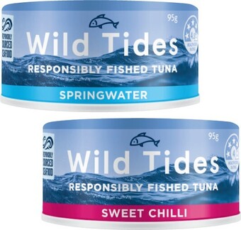 Coles Wild Tides Tuna 95g offer