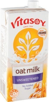 Coles Vitasoy Unsweetened Long Life Oat Milk 1 Litre offer