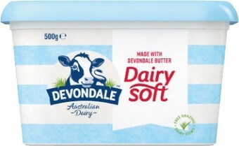 Coles Devondale Dairy Soft Blend Tub 500g offer