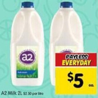 Spar A2 Milk 2L offer