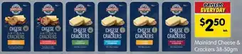 Mainland Cheese & Crackers 38-50g