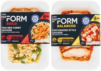 Coles Coles Perform Meal 330g-340g offer