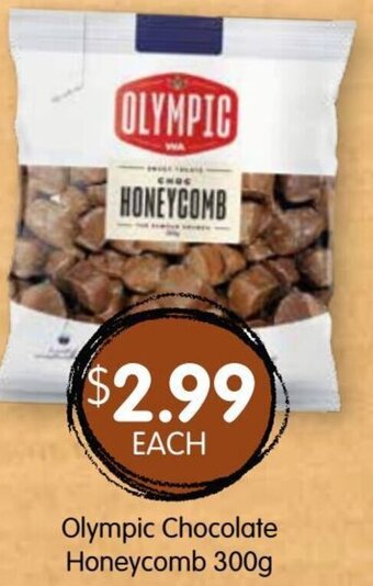 Olympic Chocolate Honeycomb 300g