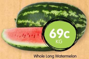 Spudshed Whole Long Watermelon offer