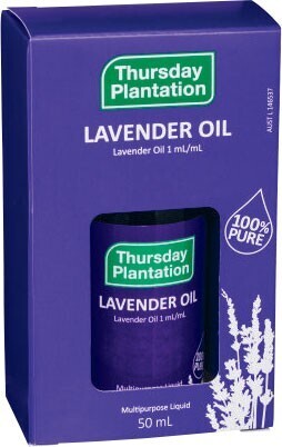 Coles Thursday Plantation Lavendar Oil 50mL** offer