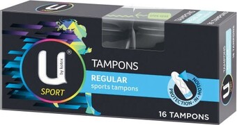 Coles U by Kotex Sport Regular Tampons 16 Pack offer