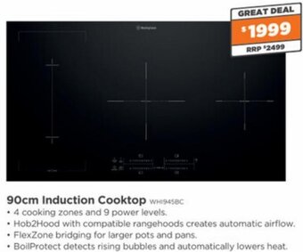 E&S Trading 90cm Induction Cooktop offer