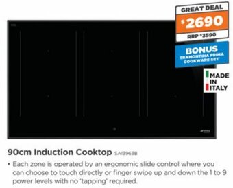 90cm Induction Cooktop