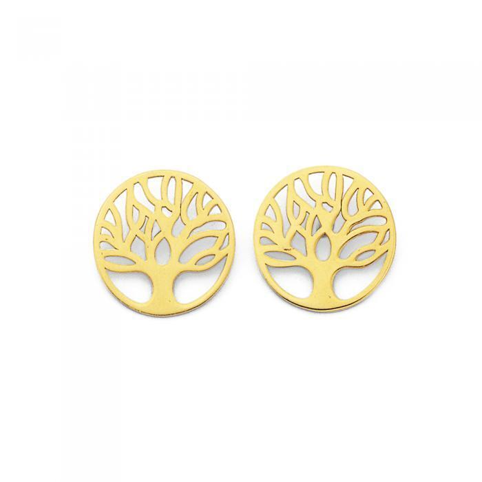 Life Disc Stud Earrings offer at Prouds