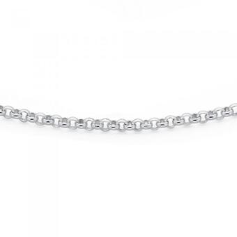 9ct Gold 45cm Oval Belcher Chain offer 