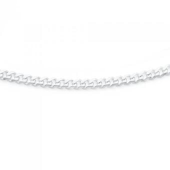 Prouds Sterling Silver Gents 55cm Curb Chain offer