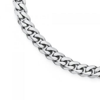 Goldmark Stainless Steel Gents 60cm Curb Chain offer